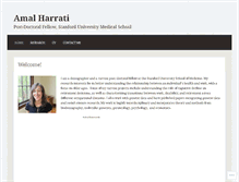 Tablet Screenshot of amalharrati.com